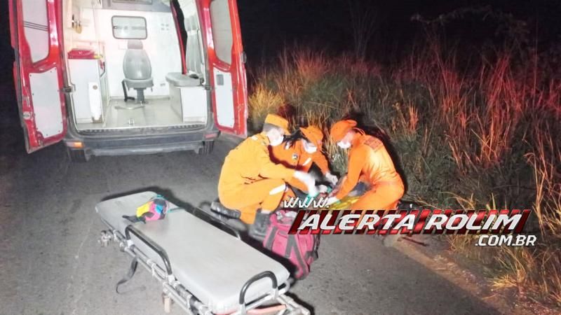 Idoso sofreu graves ferimentos após ser atingido por carro na RO 383, em Rolim de Moura Idoso sofreu graves ferimentos após ser atingido por carro na RO 383, em Rolim de Moura