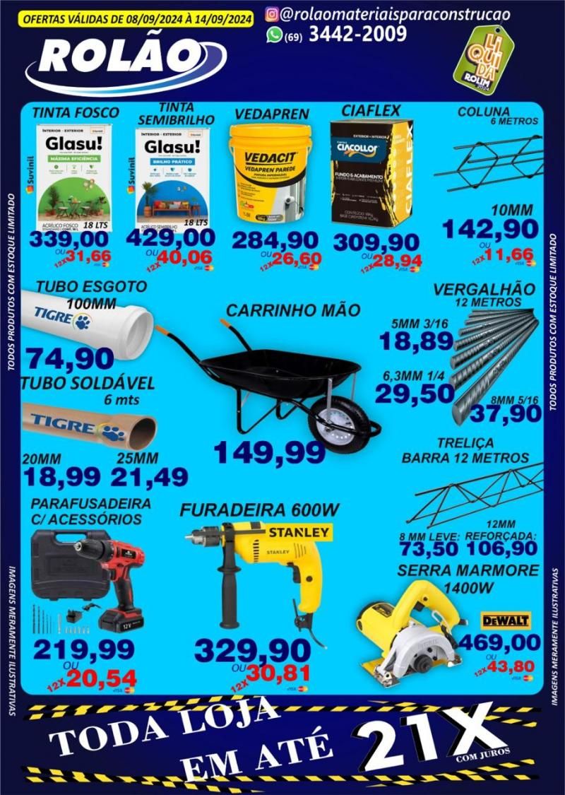 Líquida Rolim do Rolão materiais para construção Líquida Rolim do Rolão materiais para construção