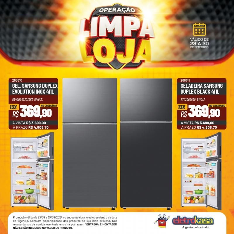 Não perca o último dia da Operação Limpa Loja das Lojas ELETROKASA, em Rolim de Moura Não perca o último dia da Operação Limpa Loja das Lojas ELETROKASA, em Rolim de Moura