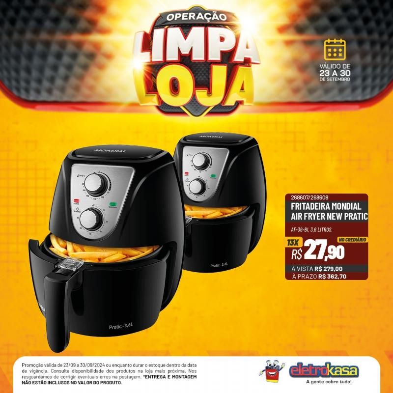 Não perca o último dia da Operação Limpa Loja das Lojas ELETROKASA, em Rolim de Moura Não perca o último dia da Operação Limpa Loja das Lojas ELETROKASA, em Rolim de Moura