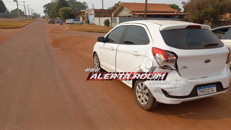 PM registrou colisão traseira no bairro Olímpico, em Rolim de Moura PM registrou colisão traseira no bairro Olímpico, em Rolim de Moura