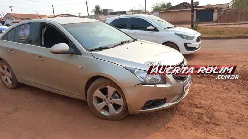 PM registrou colisão traseira no bairro Olímpico, em Rolim de Moura PM registrou colisão traseira no bairro Olímpico, em Rolim de Moura