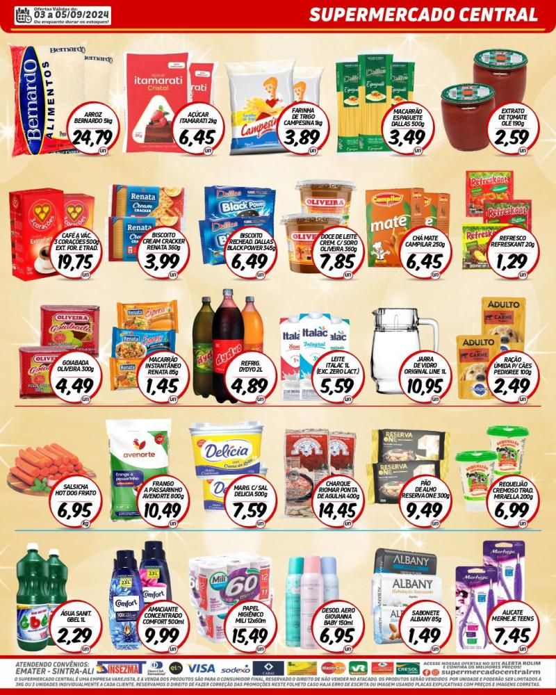 Promoção Supermercado Central de Rolim de Moura Promoção Supermercado Central de Rolim de Moura