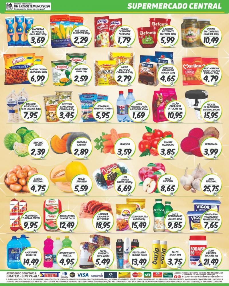 Promoção Supermercado Central, em Rolim de Moura Promoção Supermercado Central, em Rolim de Moura