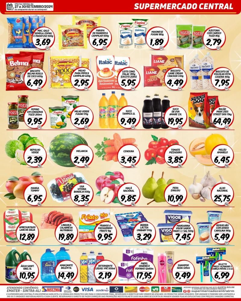 Promoção Supermercado Central, em Rolim de Moura Promoção Supermercado Central, em Rolim de Moura