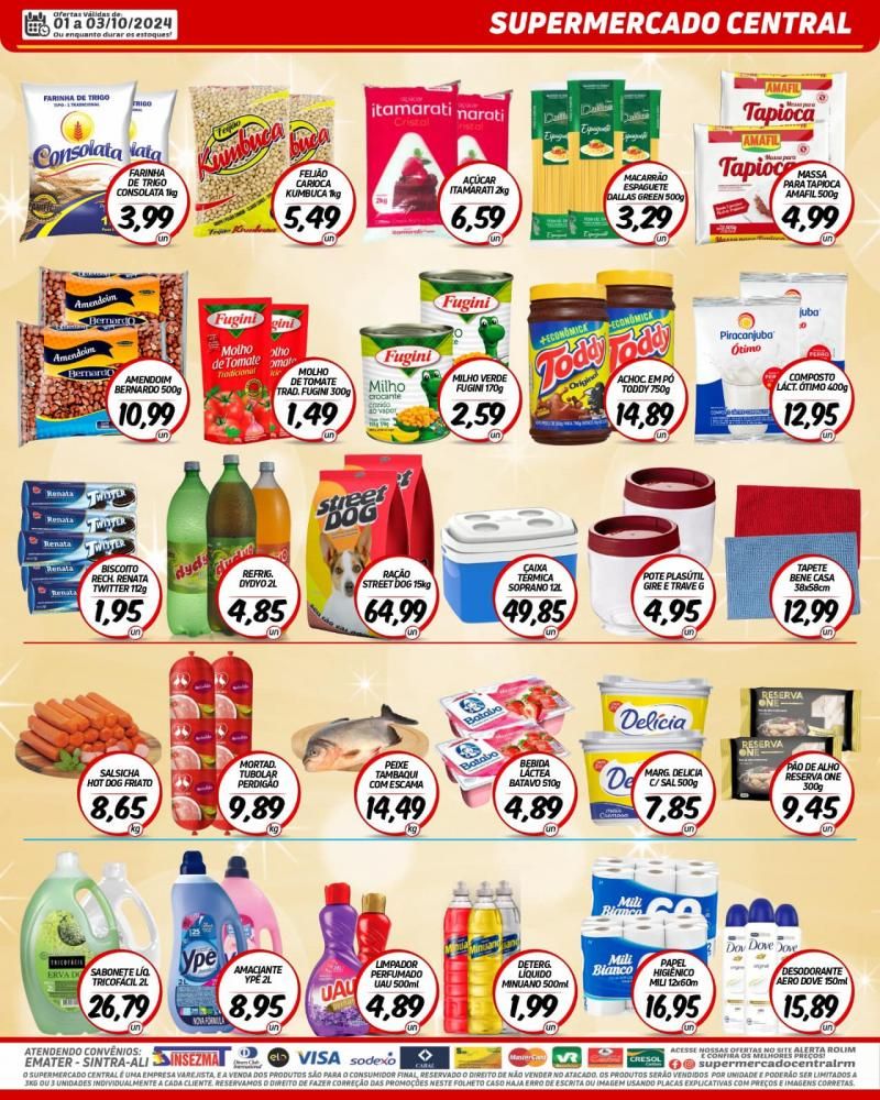 Promoção Supermercado Central, em Rolim de Moura Promoção Supermercado Central, em Rolim de Moura