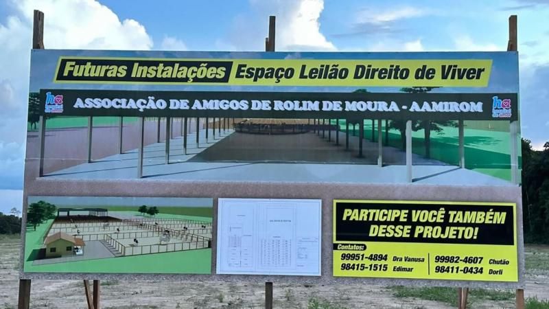 Seja um voluntário na construção do ESPAÇO DIREITO DE VIVER, em Rolim de Moura Seja um voluntário na construção do ESPAÇO DIREITO DE VIVER, em Rolim de Moura