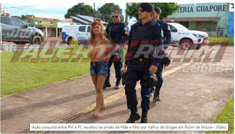 VÍDEO - Três acusados de envolvimento com o crime de tráfico de drogas foram presos, durante trabalho em conjunto da Polícia Militar e Polícia Civil, em Rolim de Moura VÍDEO - Três acusados de envolvimento com o crime de tráfico de drogas foram presos, durante trabalho em conjunto da Polícia Militar e Polícia Civil, em Rolim de Moura