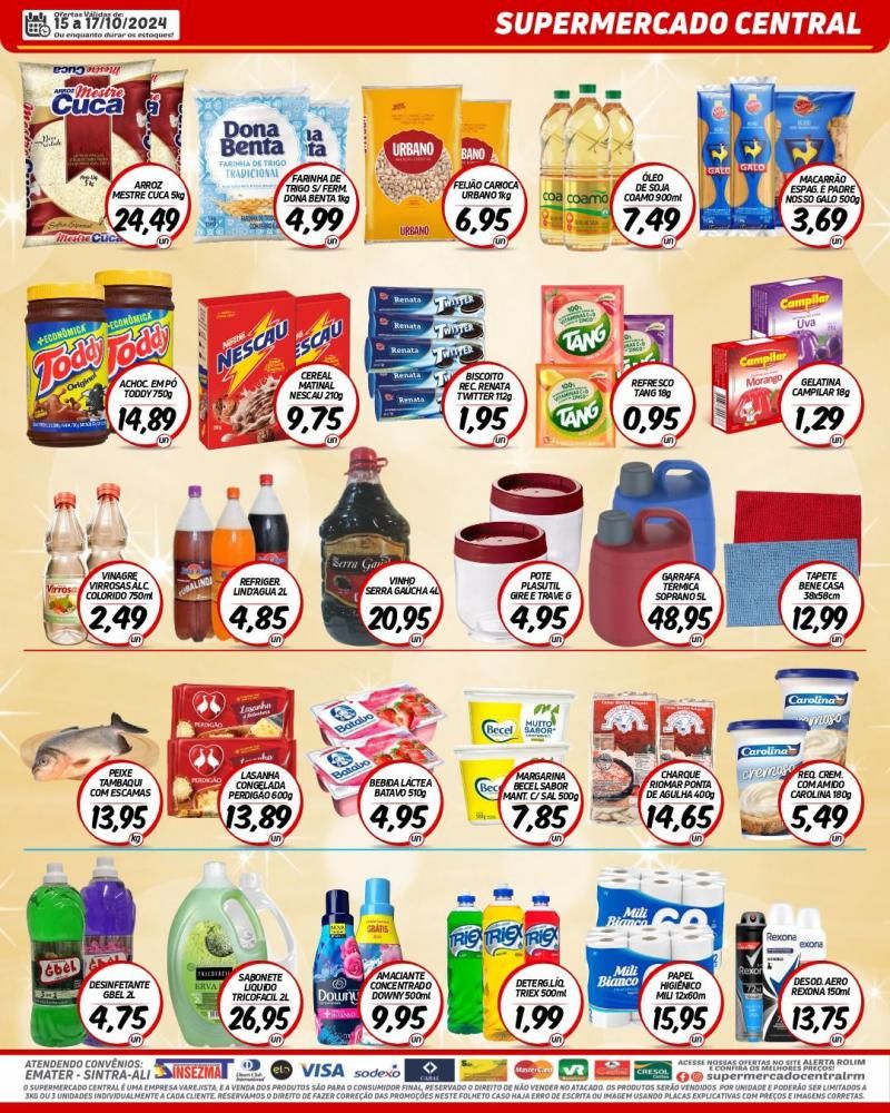 Promoção Supermercado Central, em Rolim de Moura Promoção Supermercado Central, em Rolim de Moura