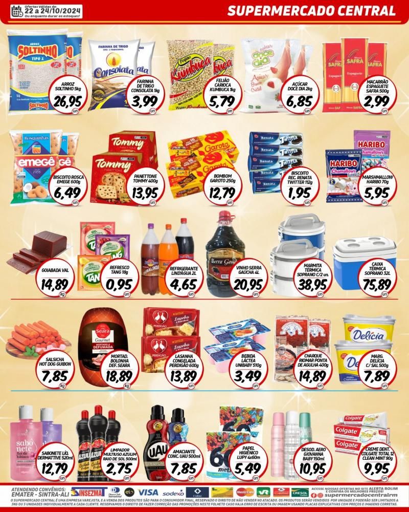 Promoção Supermercado Central, em Rolim de Moura Promoção Supermercado Central, em Rolim de Moura