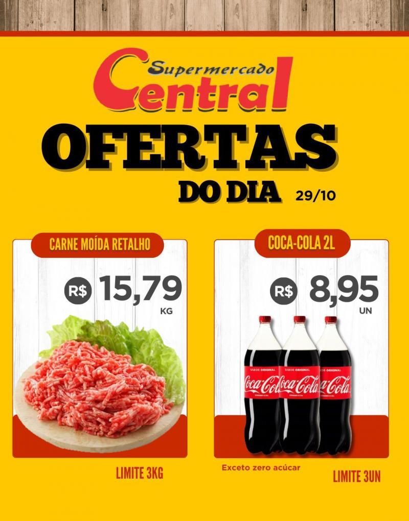 Promoção Supermercado Central, em Rolim de Moura Promoção Supermercado Central, em Rolim de Moura