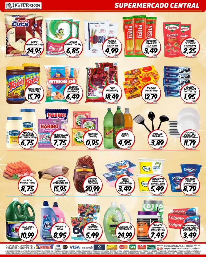Promoção Supermercado Central, em Rolim de Moura Promoção Supermercado Central, em Rolim de Moura