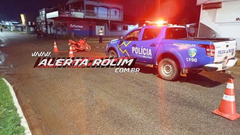 Adolescente foi socorrido inconsciente após colisão entre moto e caminhonete, em Rolim de Moura Adolescente foi socorrido inconsciente após colisão entre moto e caminhonete, em Rolim de Moura