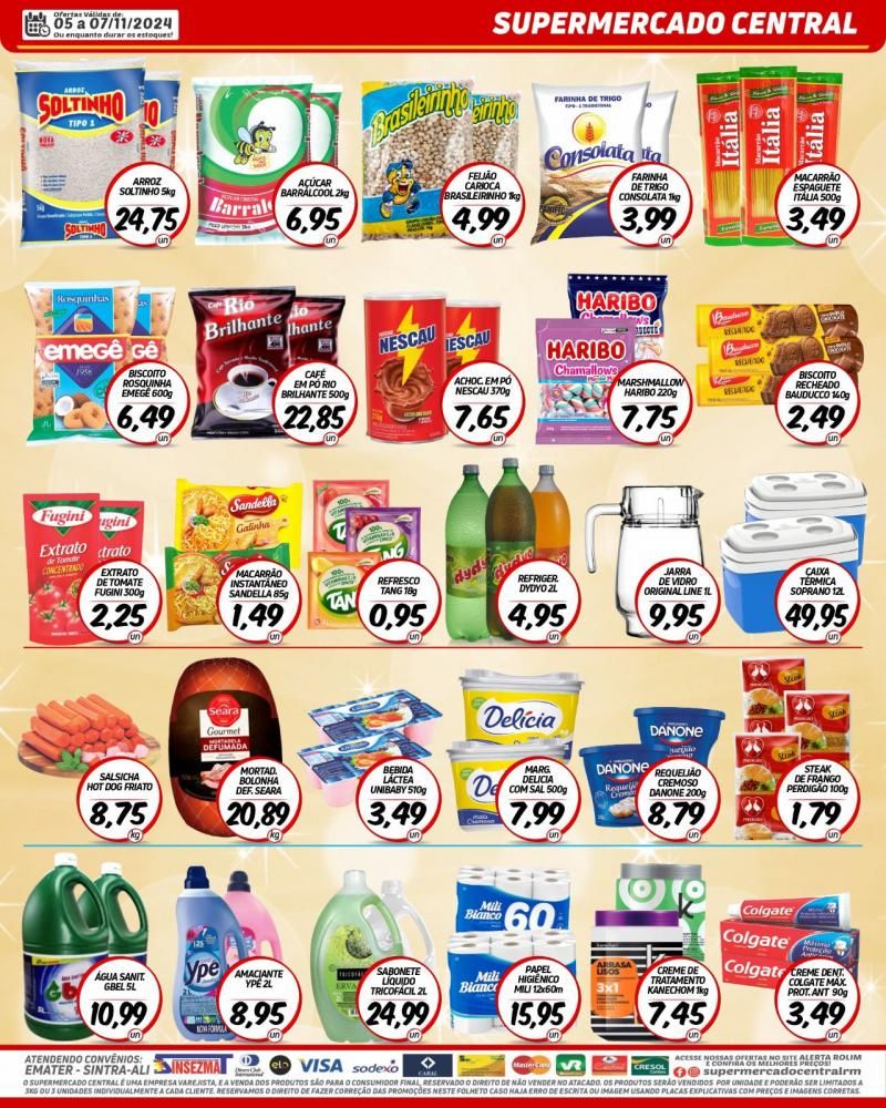 Promoção Supermercado Central, em Rolim de Moura Promoção Supermercado Central, em Rolim de Moura