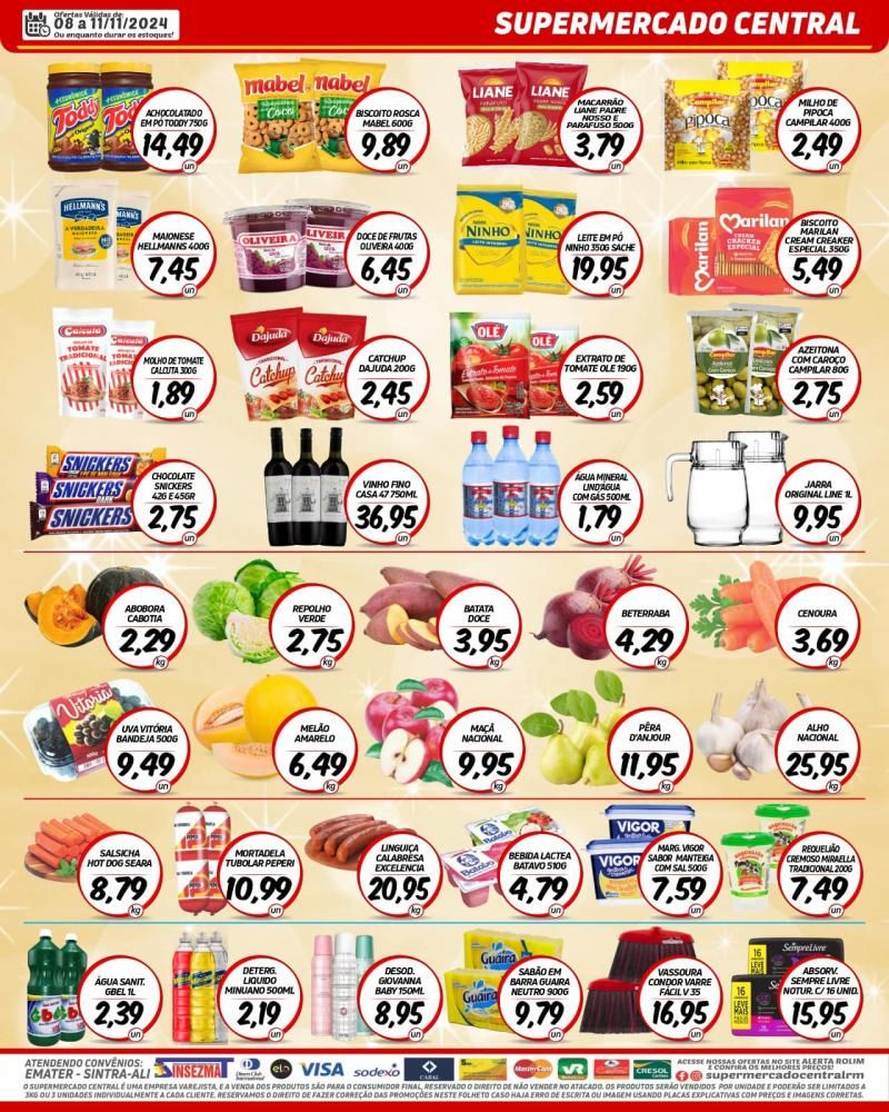 Promoção Supermercado Central, em Rolim de Moura Promoção Supermercado Central, em Rolim de Moura