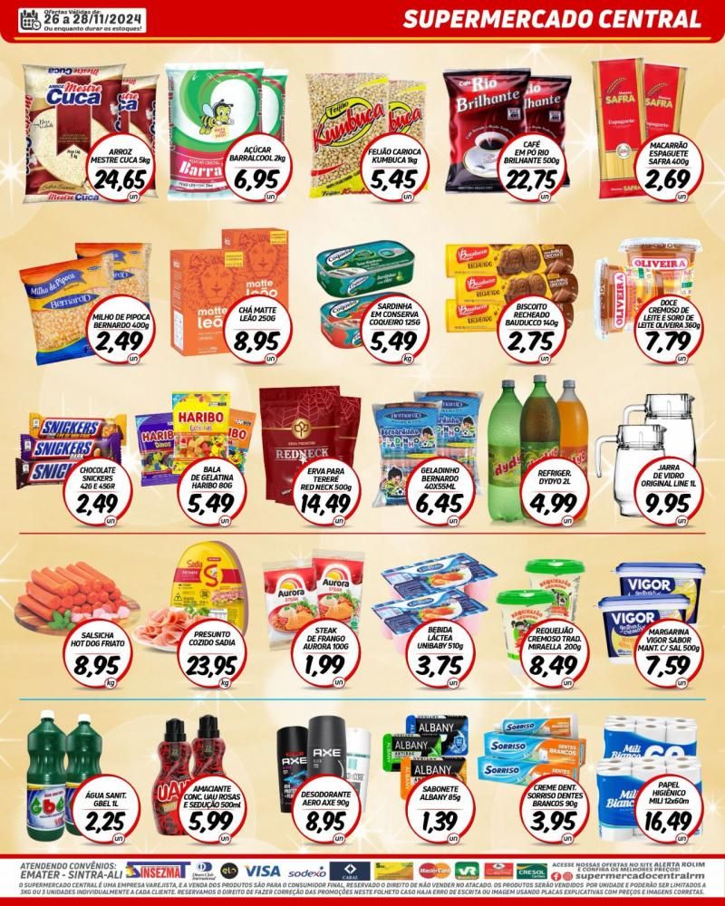 Promoção Supermercado Central, em Rolim de Moura Promoção Supermercado Central, em Rolim de Moura