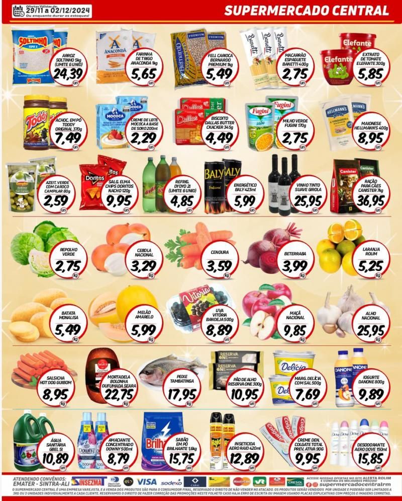 Promoção Supermercado Central, em Rolim de Moura Promoção Supermercado Central, em Rolim de Moura