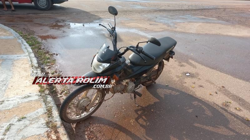 Terceiro acidente do dia deixou duas pessoas feridas, em Rolim de Moura Terceiro acidente do dia deixou duas pessoas feridas, em Rolim de Moura