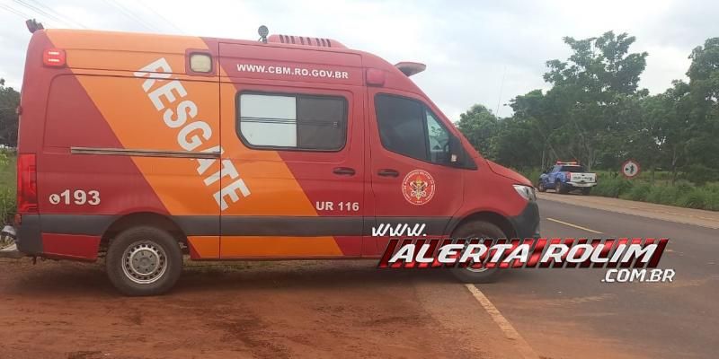 Acidente de trânsito deixou motociclista ferido nesta manhã na RO 479, em Rolim de Moura Acidente de trânsito deixou motociclista ferido nesta manhã na RO 479, em Rolim de Moura