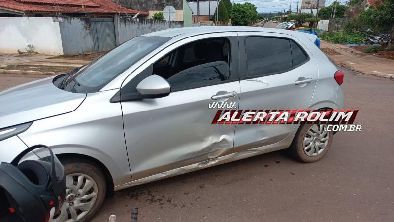 Acidente de trânsito envolvendo moto e carro foi registrado nesta tarde no bairro Planalto, em Rolim de Moura Acidente de trânsito envolvendo moto e carro foi registrado nesta tarde no bairro Planalto, em Rolim de Moura