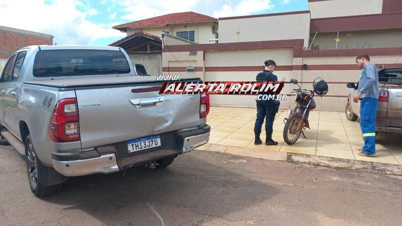 Acidente de trânsito foi registrado nesta sexta-feira 13, em Rolim de Moura Acidente de trânsito foi registrado nesta sexta-feira 13, em Rolim de Moura