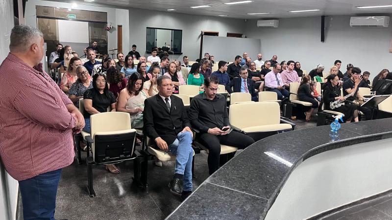 Câmara Municipal de Rolim de Moura realiza sessão solene em homenagem ao Dia da Bíblia Câmara Municipal de Rolim de Moura realiza sessão solene em homenagem ao Dia da Bíblia
