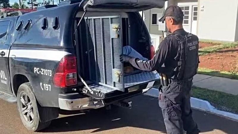 Com mandados em Parecis, PC do Paraná realiza operação contra  Com mandados em Parecis, PC do Paraná realiza operação contra