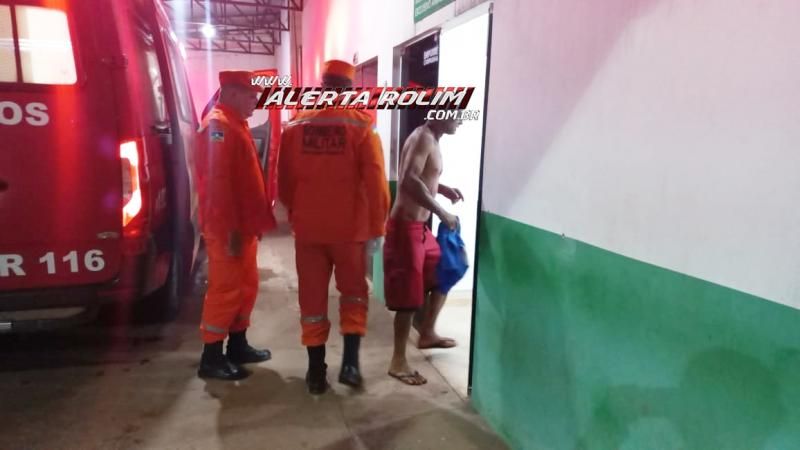Homem foi esfaqueado no peito nessa noite no bairro Olímpico, em Rolim de Moura Homem foi esfaqueado no peito nessa noite no bairro Olímpico, em Rolim de Moura