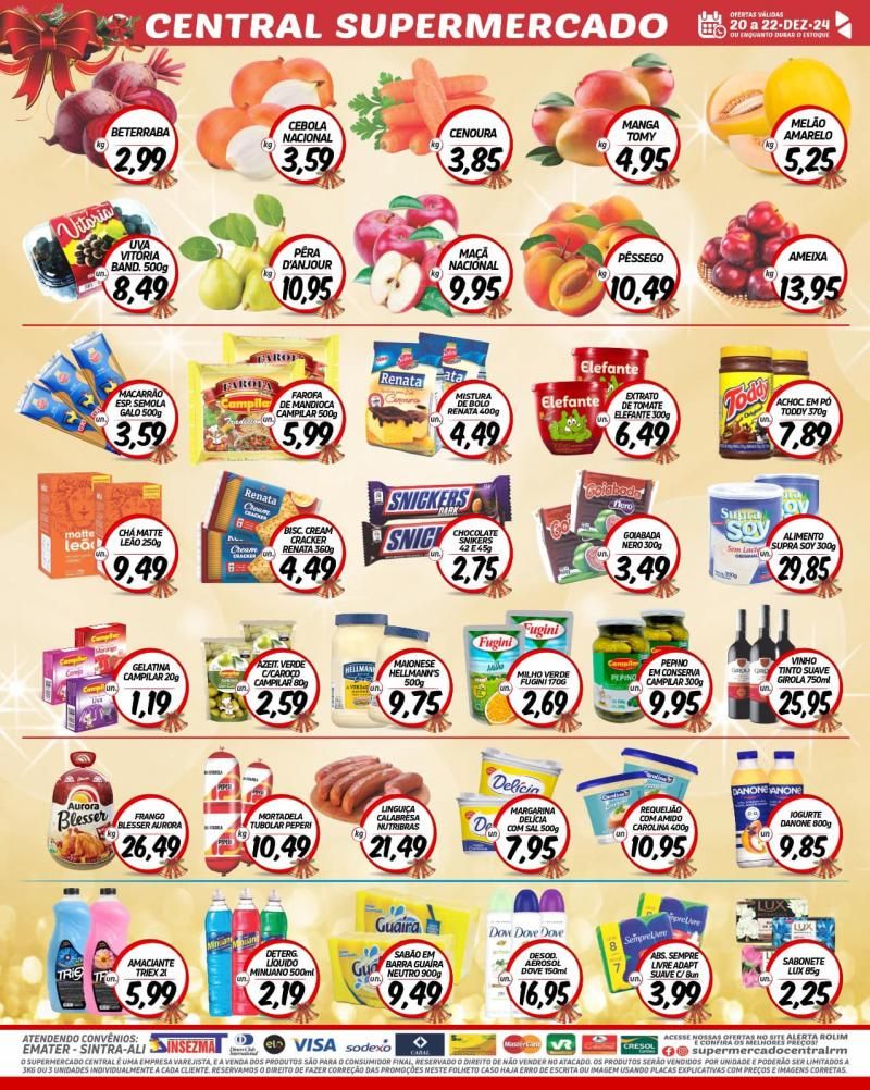 Promoção Supermercado Central, em Rolim de Moura Promoção Supermercado Central, em Rolim de Moura