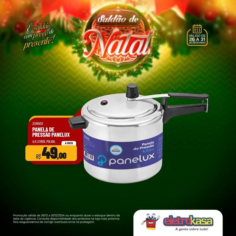 SALDÃO DE NATAL COM PREÇO DE PRESENTE NAS LOJAS ELETROKASA SALDÃO DE NATAL COM PREÇO DE PRESENTE NAS LOJAS ELETROKASA