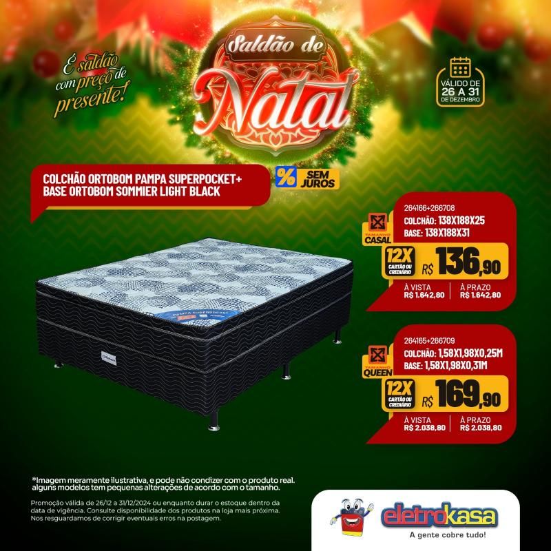 SALDÃO DE NATAL COM PREÇO DE PRESENTE NAS LOJAS ELETROKASA SALDÃO DE NATAL COM PREÇO DE PRESENTE NAS LOJAS ELETROKASA