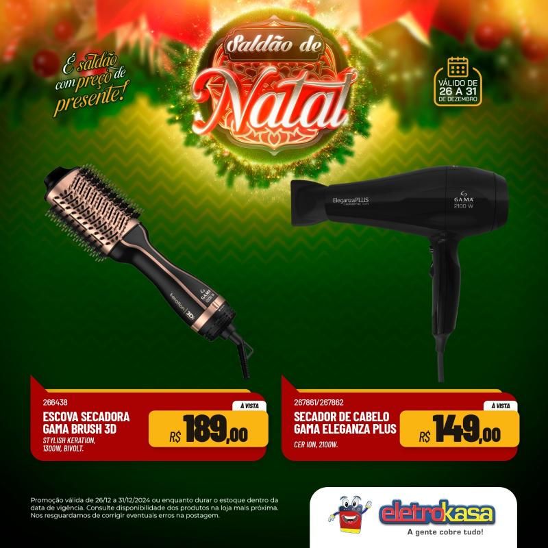 SALDÃO DE NATAL COM PREÇO DE PRESENTE NAS LOJAS ELETROKASA SALDÃO DE NATAL COM PREÇO DE PRESENTE NAS LOJAS ELETROKASA