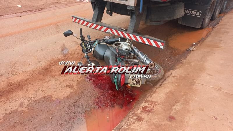 URGENTE – Motociclista atingido por caminhão em marcha ré em Rolim de Moura acabou nao resistindo e morreu em hospital de Cacoal URGENTE – Motociclista atingido por caminhão em marcha ré em Rolim de Moura acabou nao resistindo e morreu em hospital de Cacoal