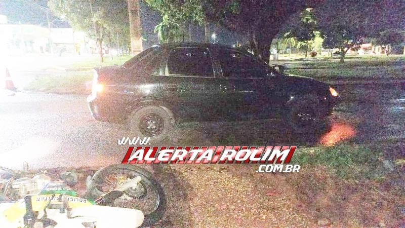ATUALIZAÇÃO - Motorista embriagado avançou preferencial e atingiu policial militar em moto na noite de sexta-feira, em Rolim de Moura ATUALIZAÇÃO - Motorista embriagado avançou preferencial e atingiu policial militar em moto na noite de sexta-feira, em Rolim de Moura