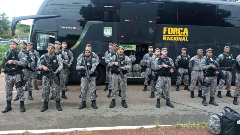 INTENSO: Rondônia recebe mais reforço da Força Nacional para o combate ao crime organizado INTENSO: Rondônia recebe mais reforço da Força Nacional para o combate ao crime organizado