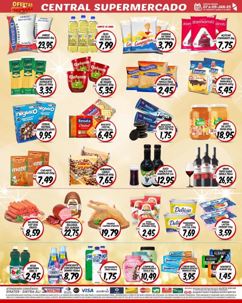Ofertas Supermercado Central de Rolim de Moura Ofertas Supermercado Central de Rolim de Moura