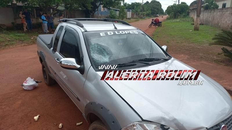 Primeiro acidente de trânsito do dia deixou motociclista ferido no bairro Cidade Alta, em Rolim de Moura Primeiro acidente de trânsito do dia deixou motociclista ferido no bairro Cidade Alta, em Rolim de Moura