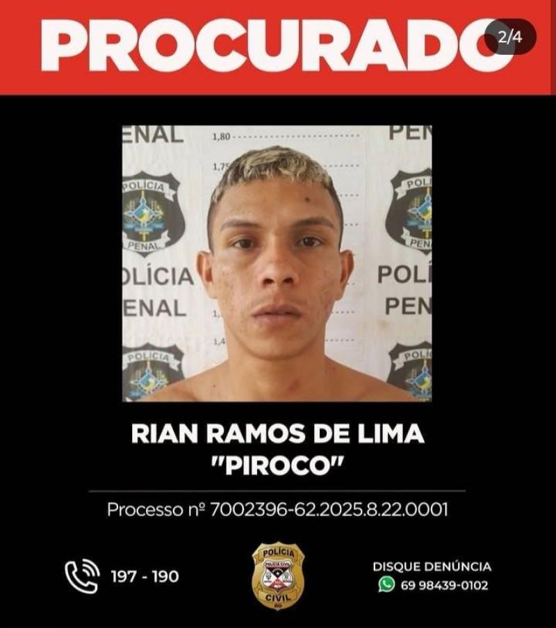 PROCURADOS - PC divulga imagens de acusados de matar Policial Militar PROCURADOS - PC divulga imagens de acusados de matar Policial Militar