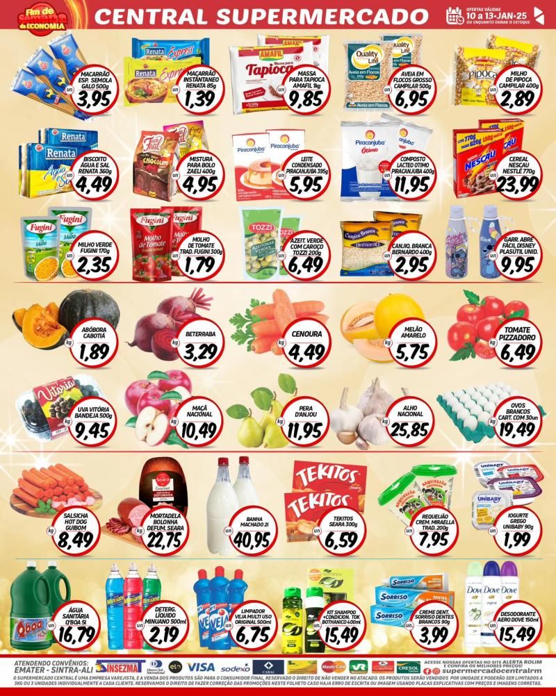 Promoção Supermercado Central, em Rolim de Moura Promoção Supermercado Central, em Rolim de Moura