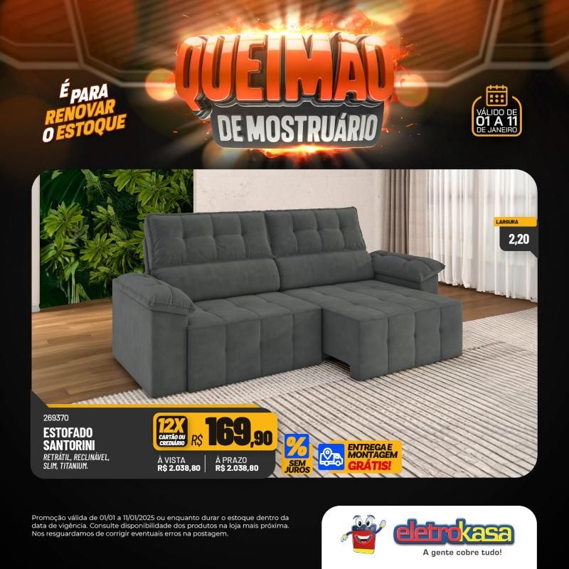 Queimão de estoque nas lojas eletroKasa - É para renovar o estoque Queimão de estoque nas lojas eletroKasa - É para renovar o estoque