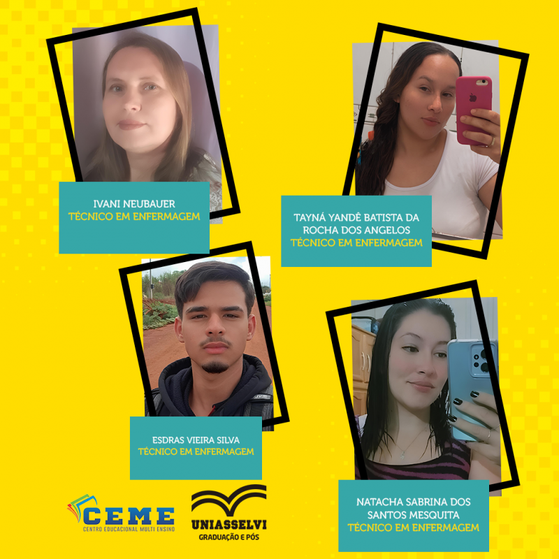 13 Alunos da UNIASSELVI - CEME Rolim de Moura são Aprovados em Concurso Público 13 Alunos da UNIASSELVI - CEME Rolim de Moura são Aprovados em Concurso Público