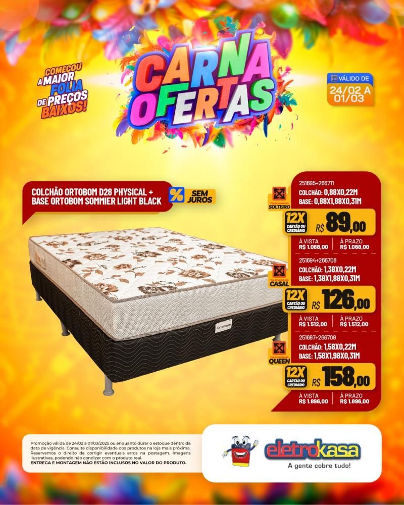 Começou a maior folia de preços baixos nas lojas eletroKasa, em Rolim de Moura Começou a maior folia de preços baixos nas lojas eletroKasa, em Rolim de Moura