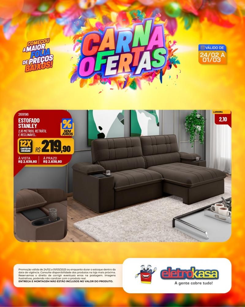 Começou a maior folia de preços baixos nas lojas eletroKasa, em Rolim de Moura Começou a maior folia de preços baixos nas lojas eletroKasa, em Rolim de Moura