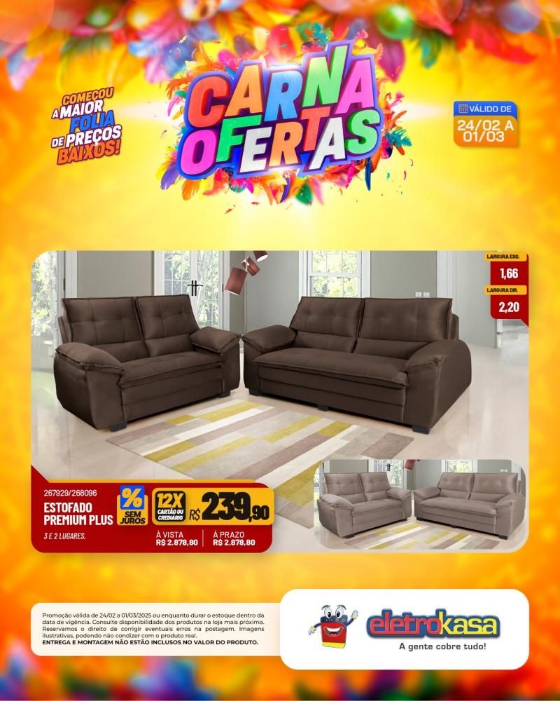 Começou a maior folia de preços baixos nas lojas eletroKasa, em Rolim de Moura Começou a maior folia de preços baixos nas lojas eletroKasa, em Rolim de Moura