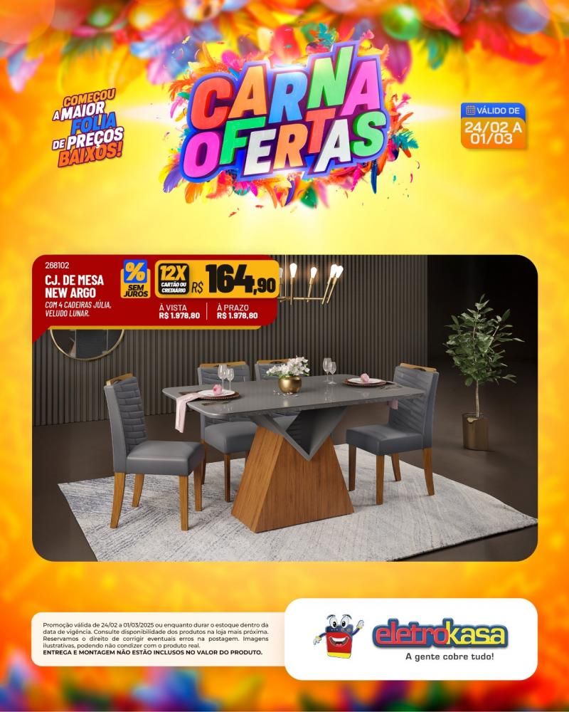 Começou a maior folia de preços baixos nas lojas eletroKasa, em Rolim de Moura Começou a maior folia de preços baixos nas lojas eletroKasa, em Rolim de Moura