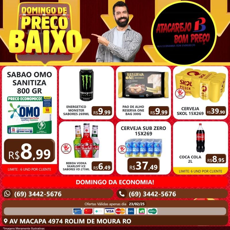 Fim de Semana de ofertas imbatíveis no Atacarejo Bom Preço em Rolim de Moura Fim de Semana de ofertas imbatíveis no Atacarejo Bom Preço em Rolim de Moura
