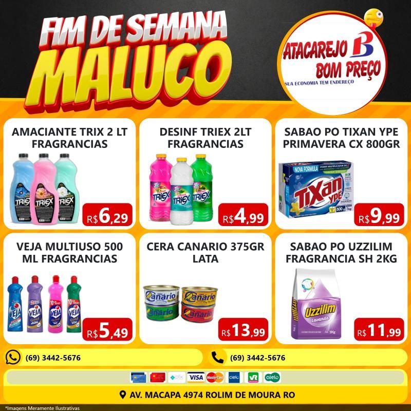 Final de semana maluco Atacarejo Bom Preço de Rolim de Moura Final de semana maluco Atacarejo Bom Preço de Rolim de Moura