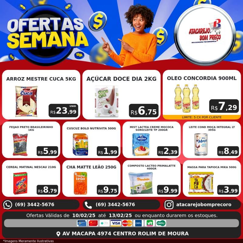 Ofertas do Atacarejo Bom Preço de Rolim de Moura Ofertas do Atacarejo Bom Preço de Rolim de Moura