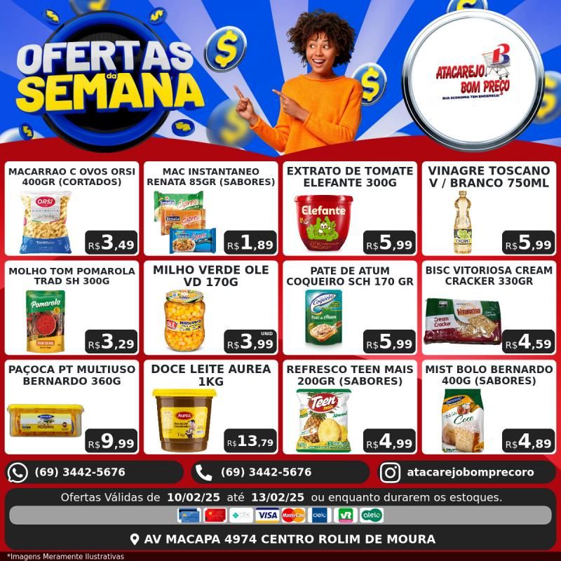 Ofertas do Atacarejo Bom Preço de Rolim de Moura Ofertas do Atacarejo Bom Preço de Rolim de Moura