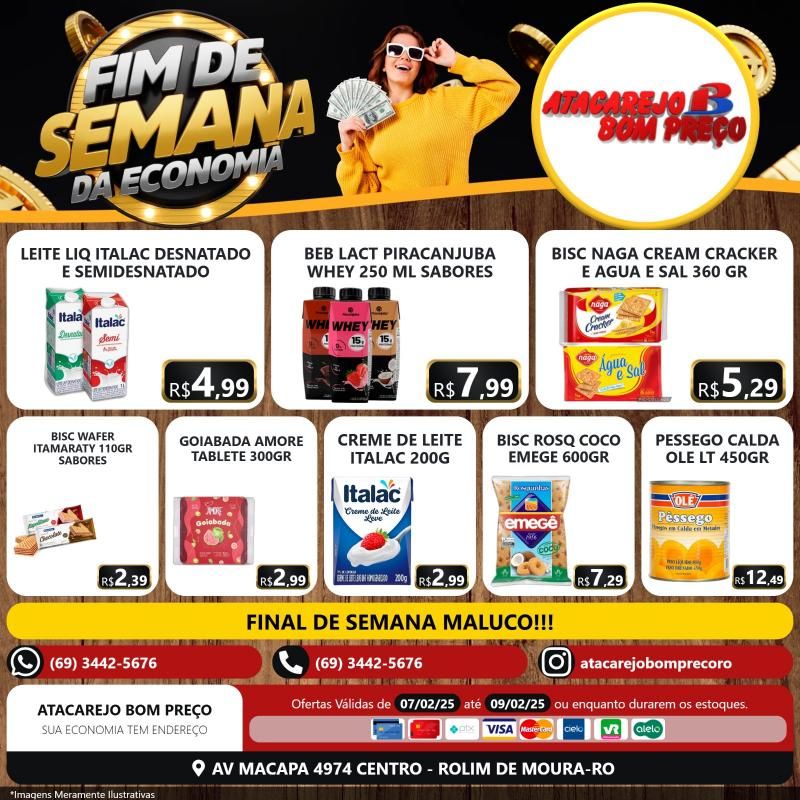 Promoção do Atacarejo Bom Preço de Rolim de Moura Promoção do Atacarejo Bom Preço de Rolim de Moura